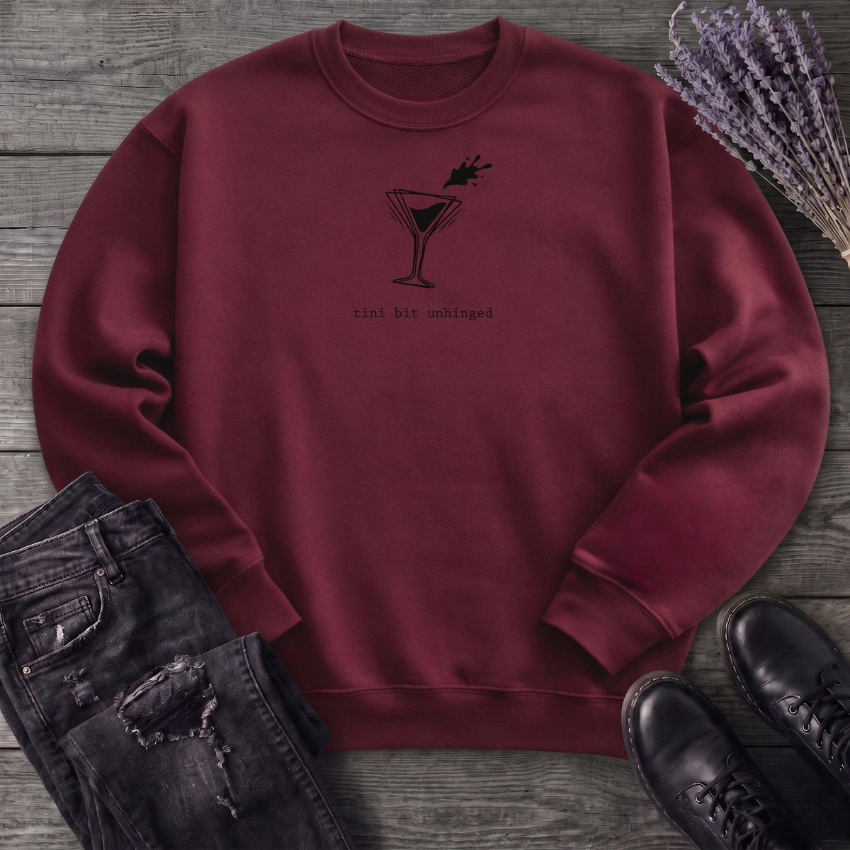 tini bit unhinged Sweatshirt