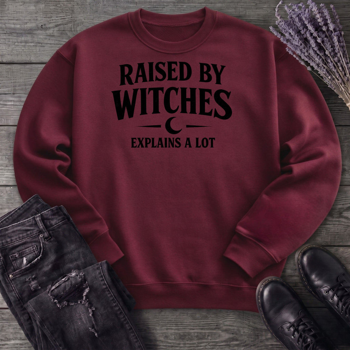 raised by witches Sweatshirt
