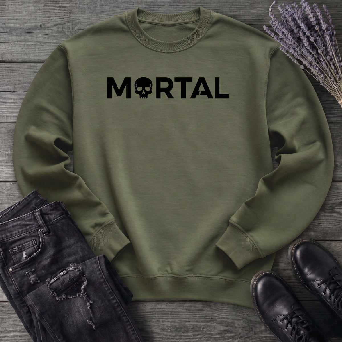 Mortal Skull Sweatshirt