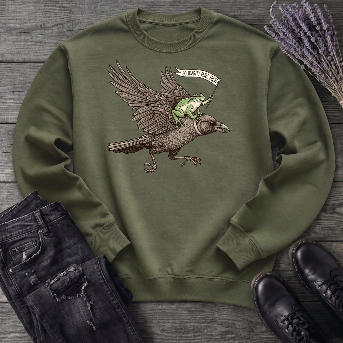 Solidarity Flies High Sweatshirt