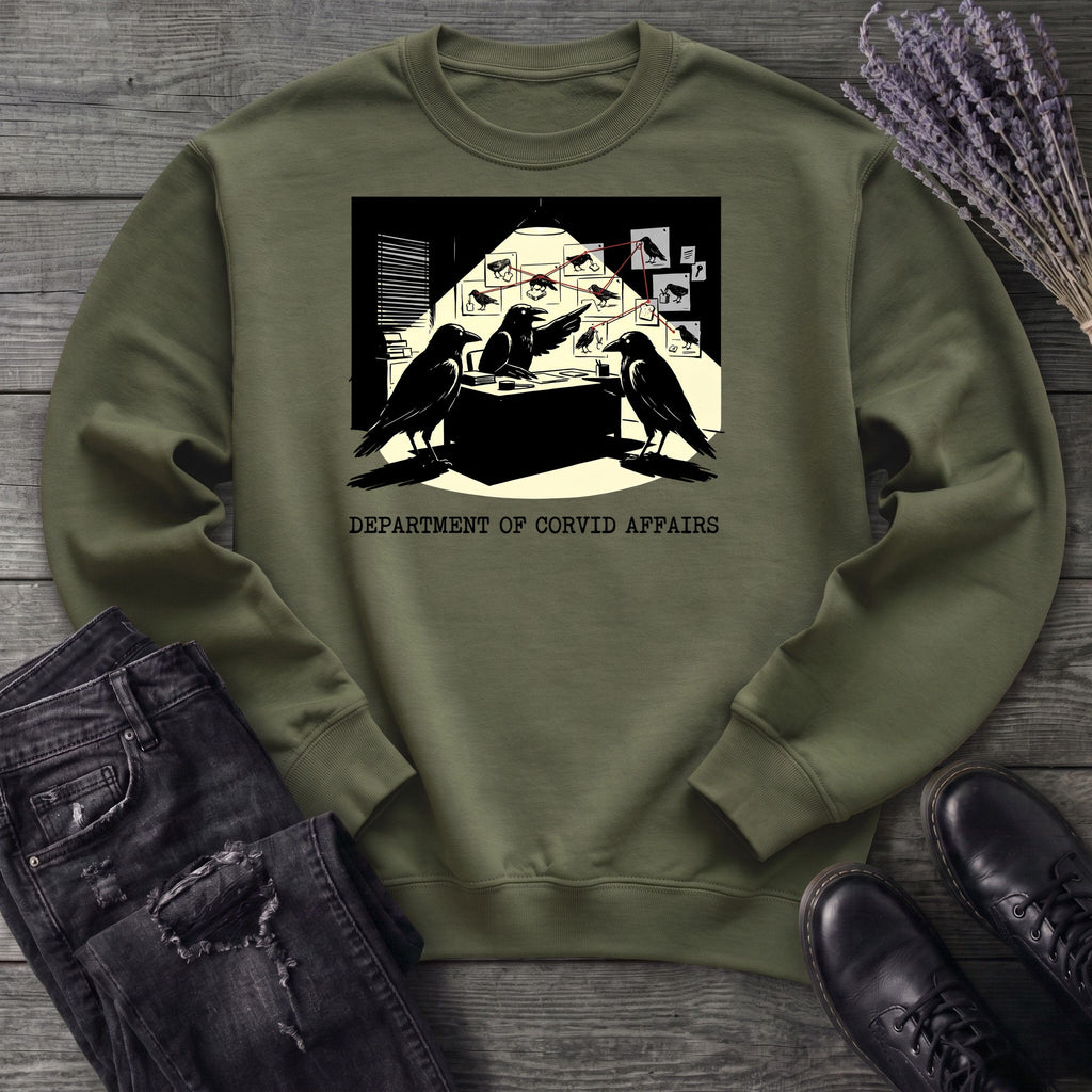 Department of Corvid Affairs Sweatshirt