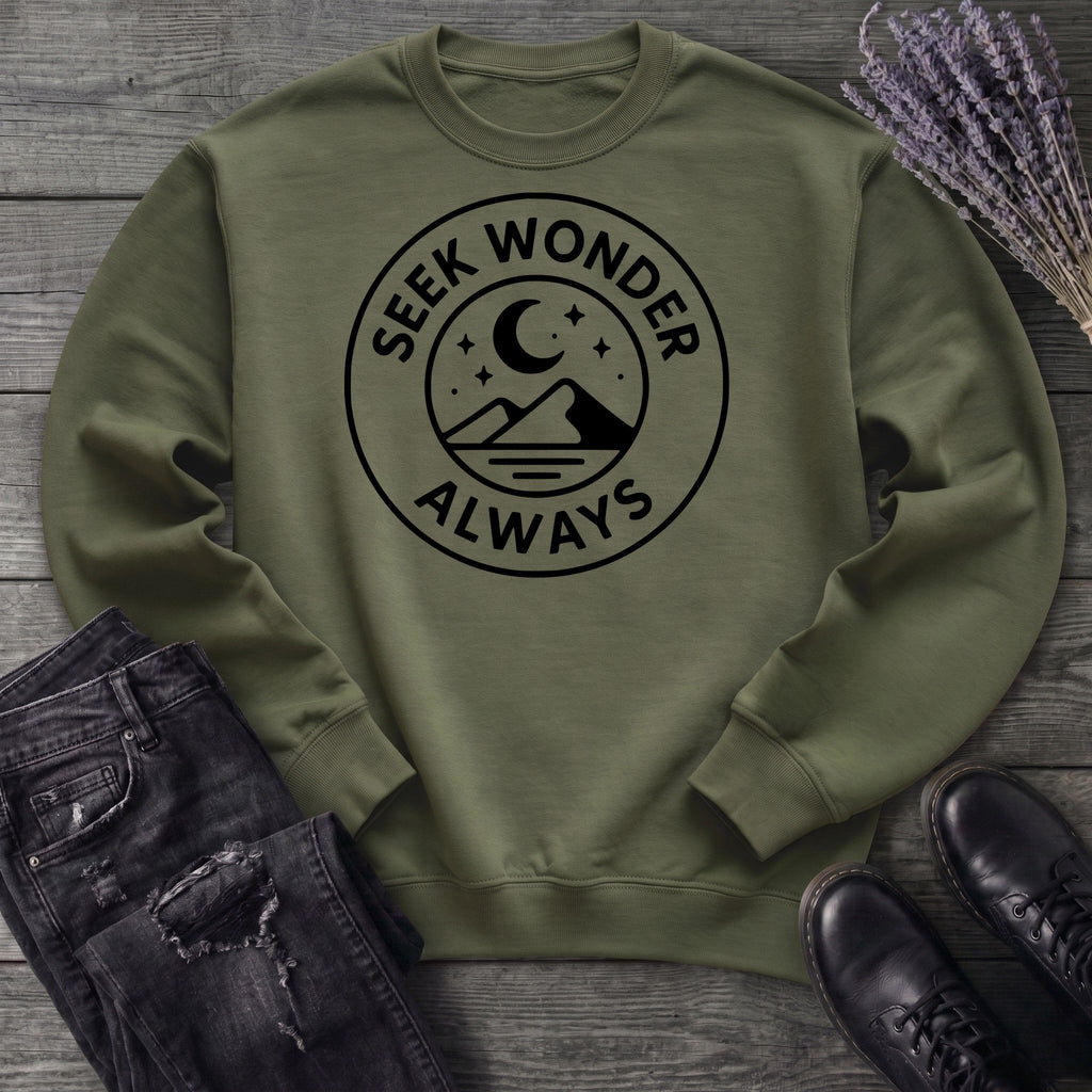 Seek Wonder Always Sweatshirt