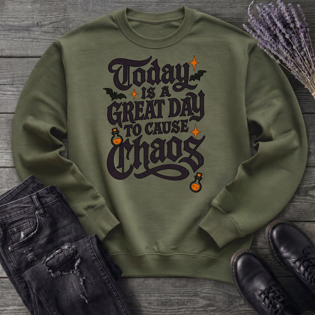 Today Is A Great Day To Cause Chaos Sweatshirt
