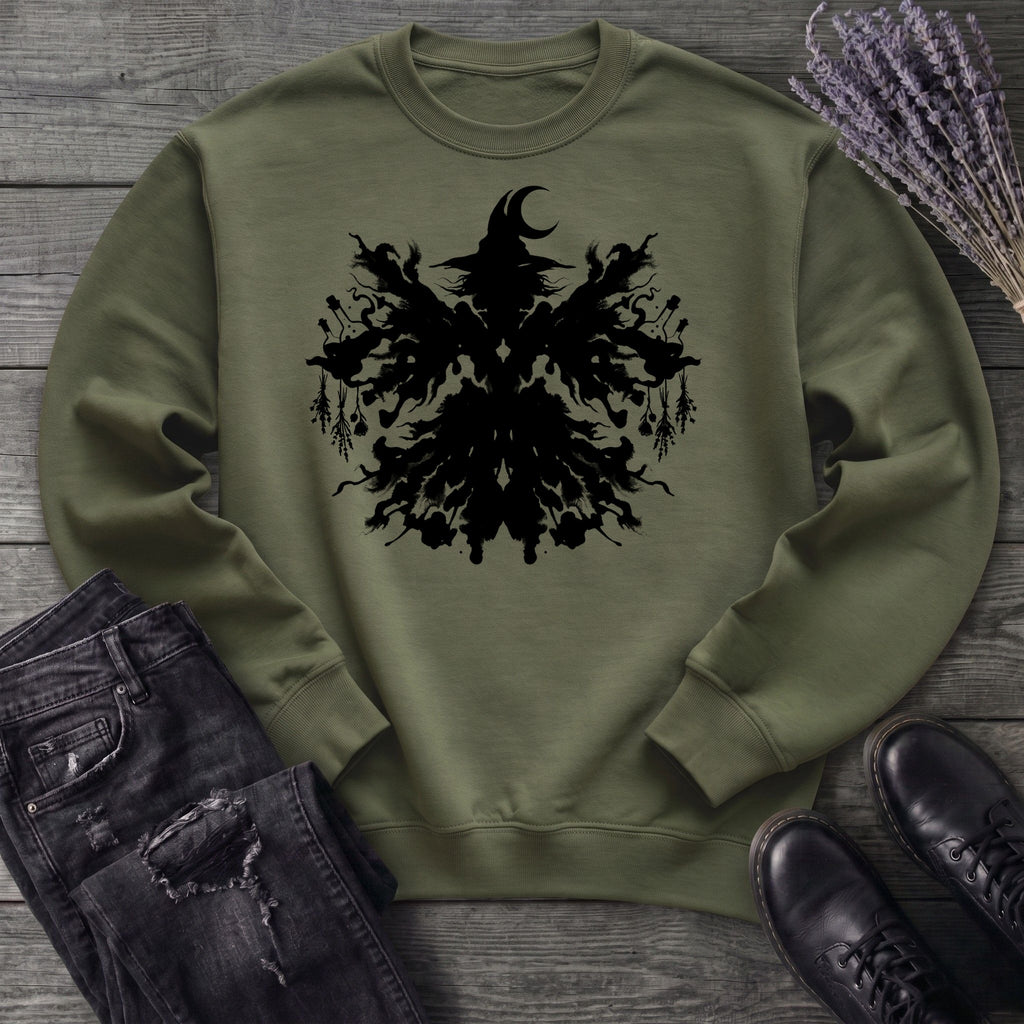 inkblot witch Sweatshirt