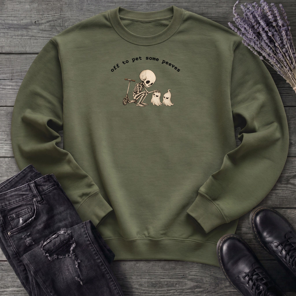 Off To Pet Some Peeves Sweatshirt