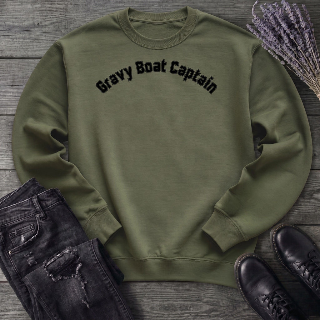 Gravy Boat Captain Sweatshirt