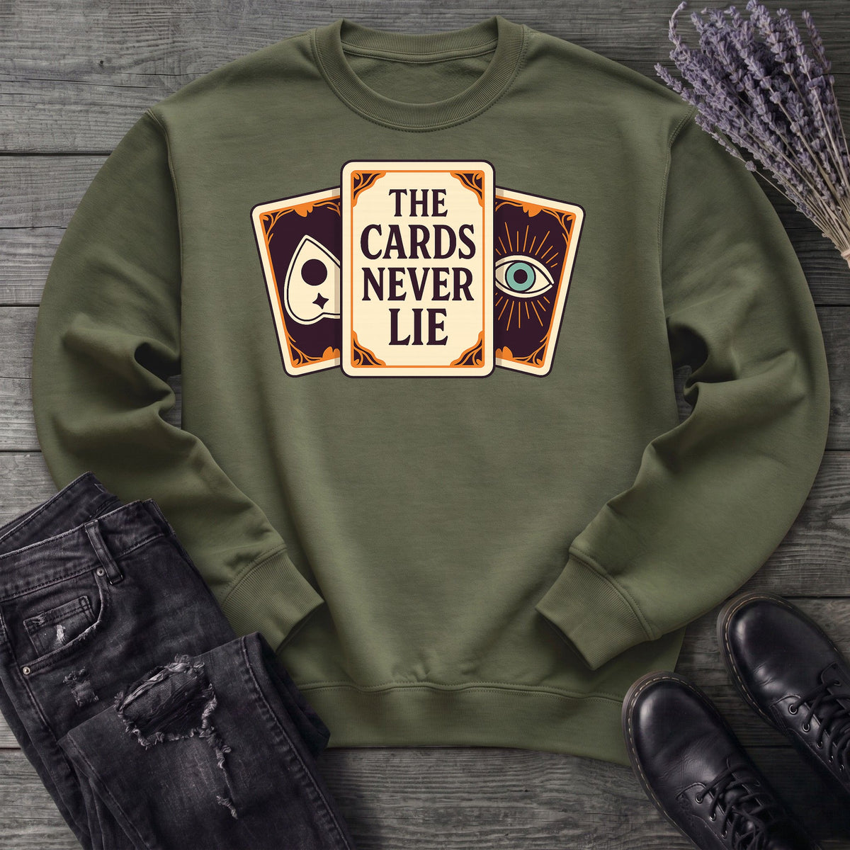 The Cards Never Lie Sweatshirt