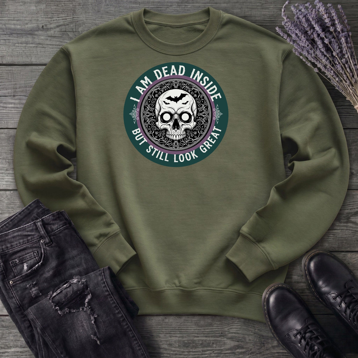 Im Dead Inside But Still Look Great Sweatshirt