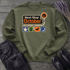 Next Stop October Sweatshirt