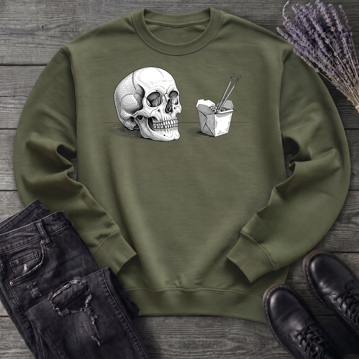 Skull Noodles Sweatshirt