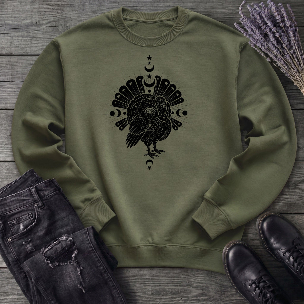 Celestial Turkey Sweatshirt