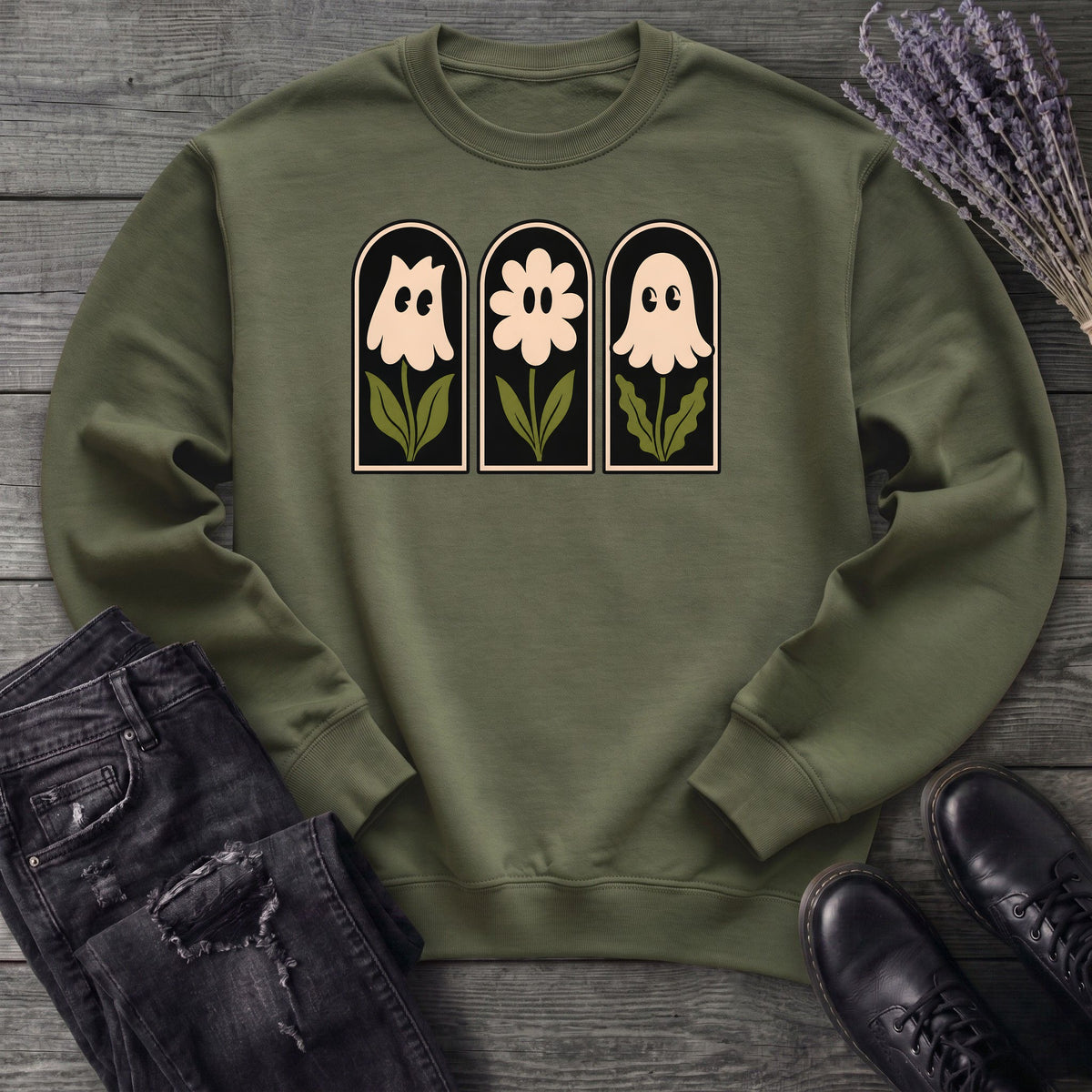 Ghosts In Bloom Sweatshirt