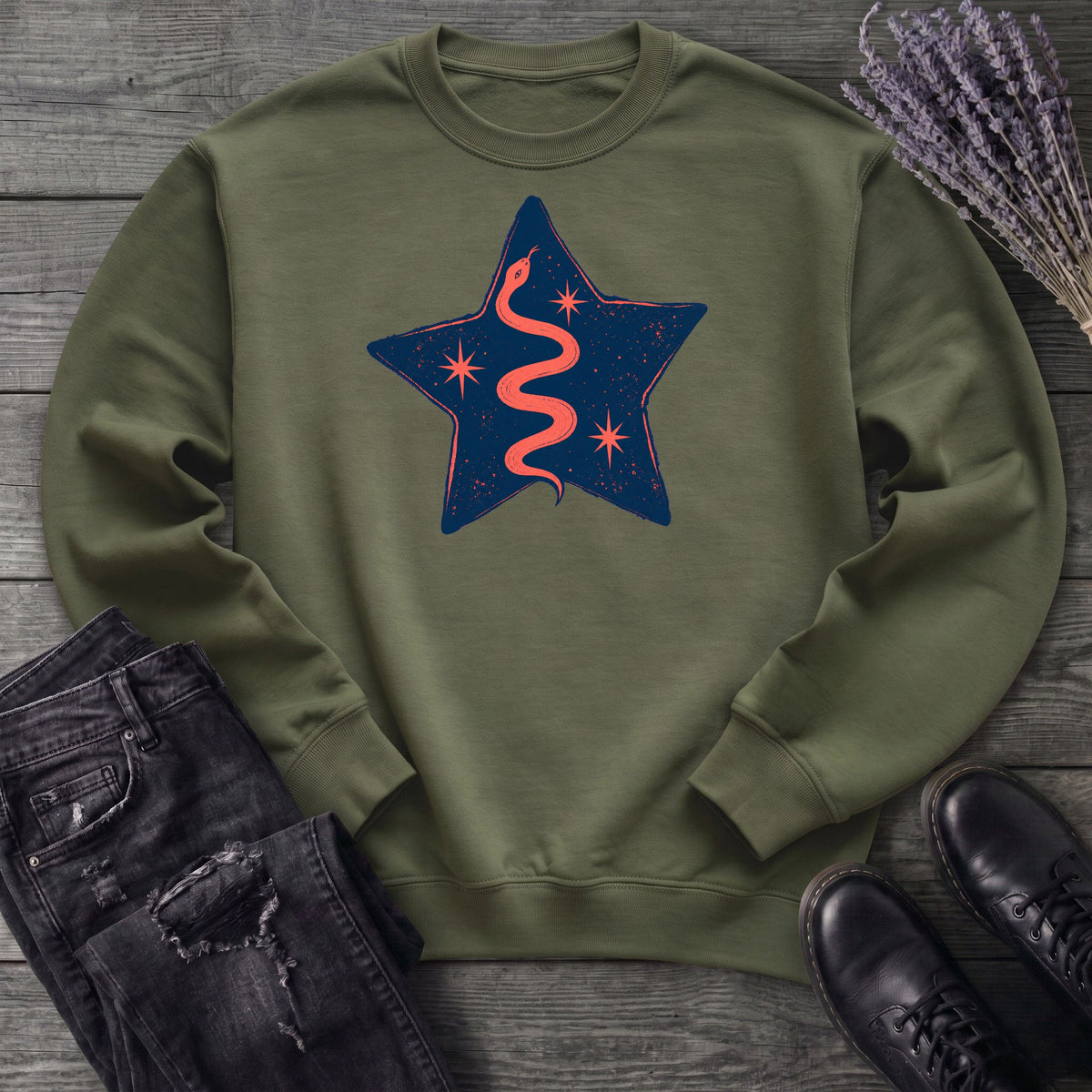 Snake Star Sweatshirt