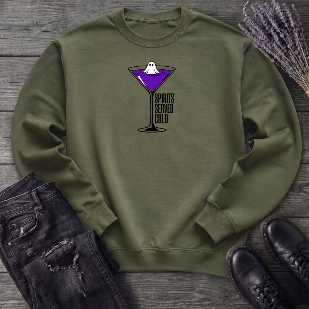 Spirits Served Cold Sweatshirt