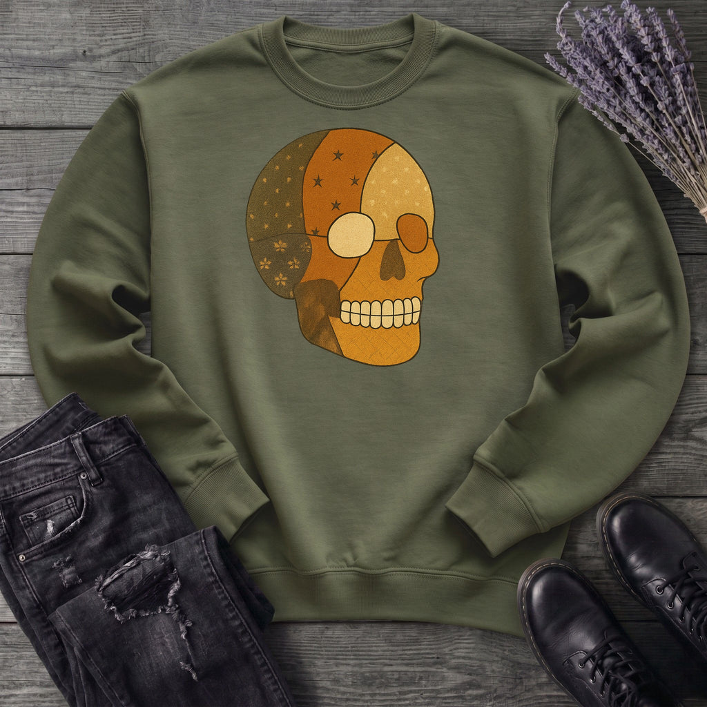 Patchwork Skull Sweatshirt