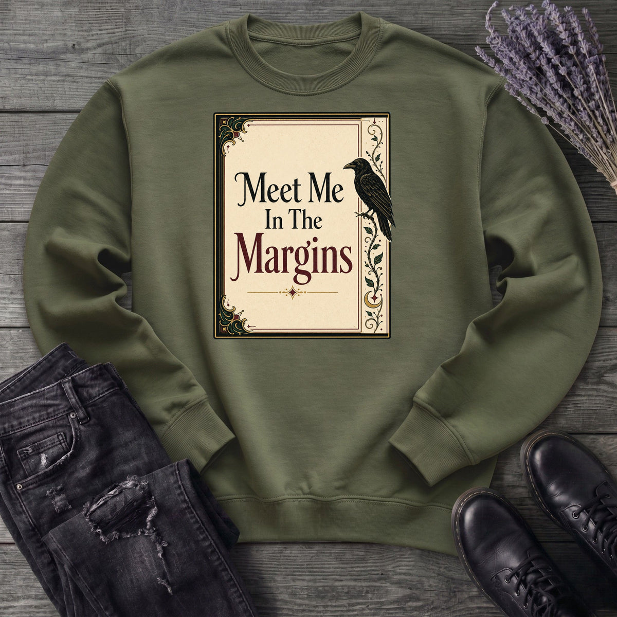 Meet Me In The Margins Sweatshirt