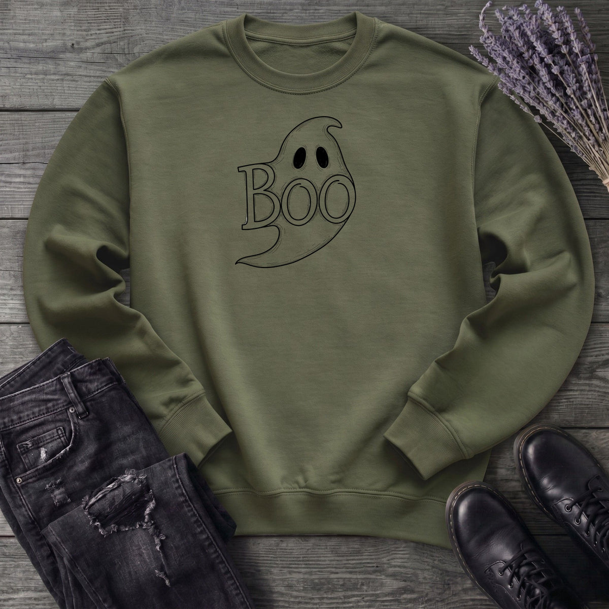 Boo Ghost Sweatshirt