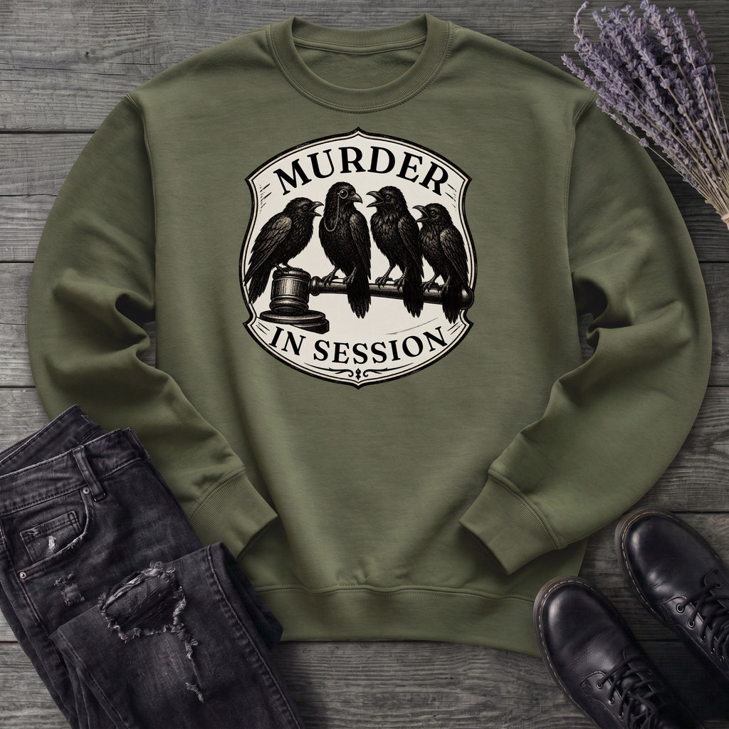 Murder In Session Sweatshirt