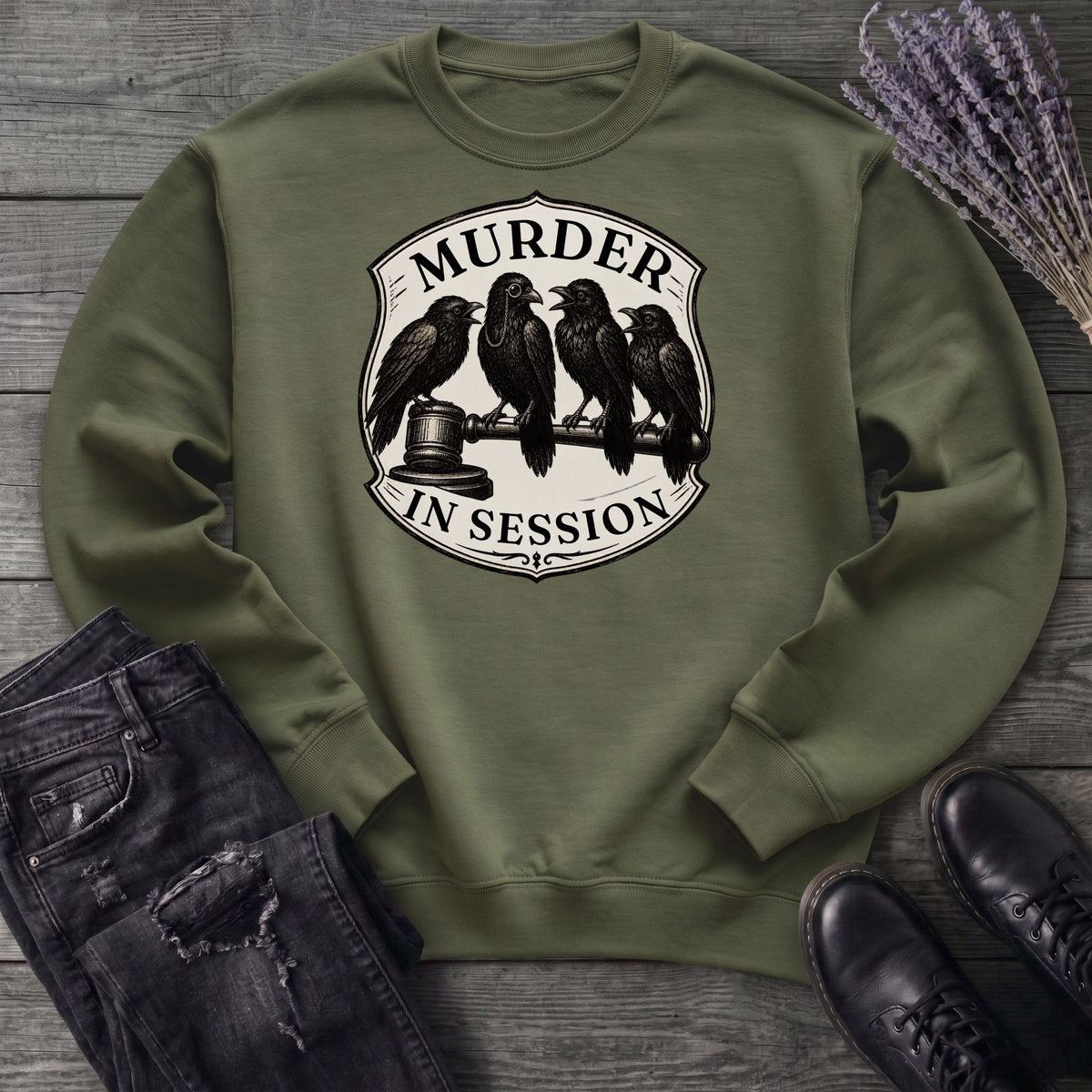 Murder In Session Sweatshirt