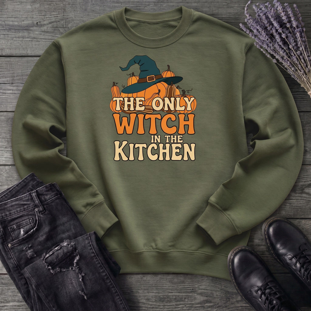 The Only Witch In The Kitchen Sweatshirt