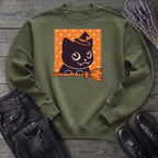 Broomstick Kitty Sweatshirt
