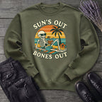 Suns Out Bones Out Sweatshirt