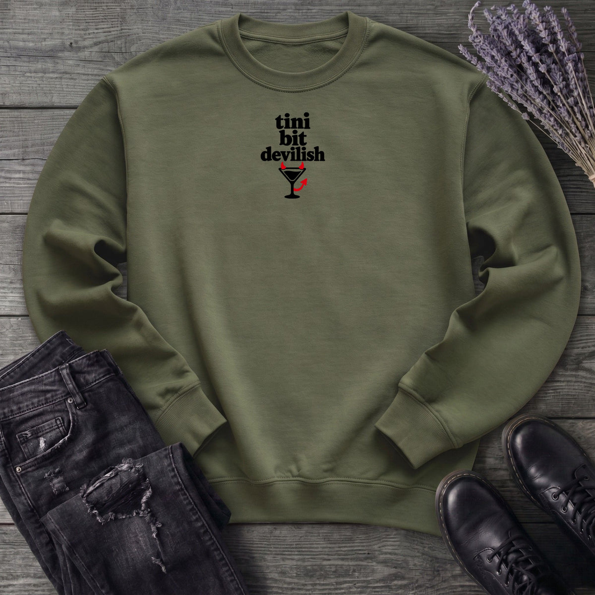 Tini Bit Devilish Sweatshirt