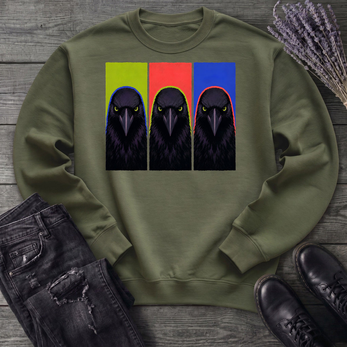 Crow Lineup Sweatshirt