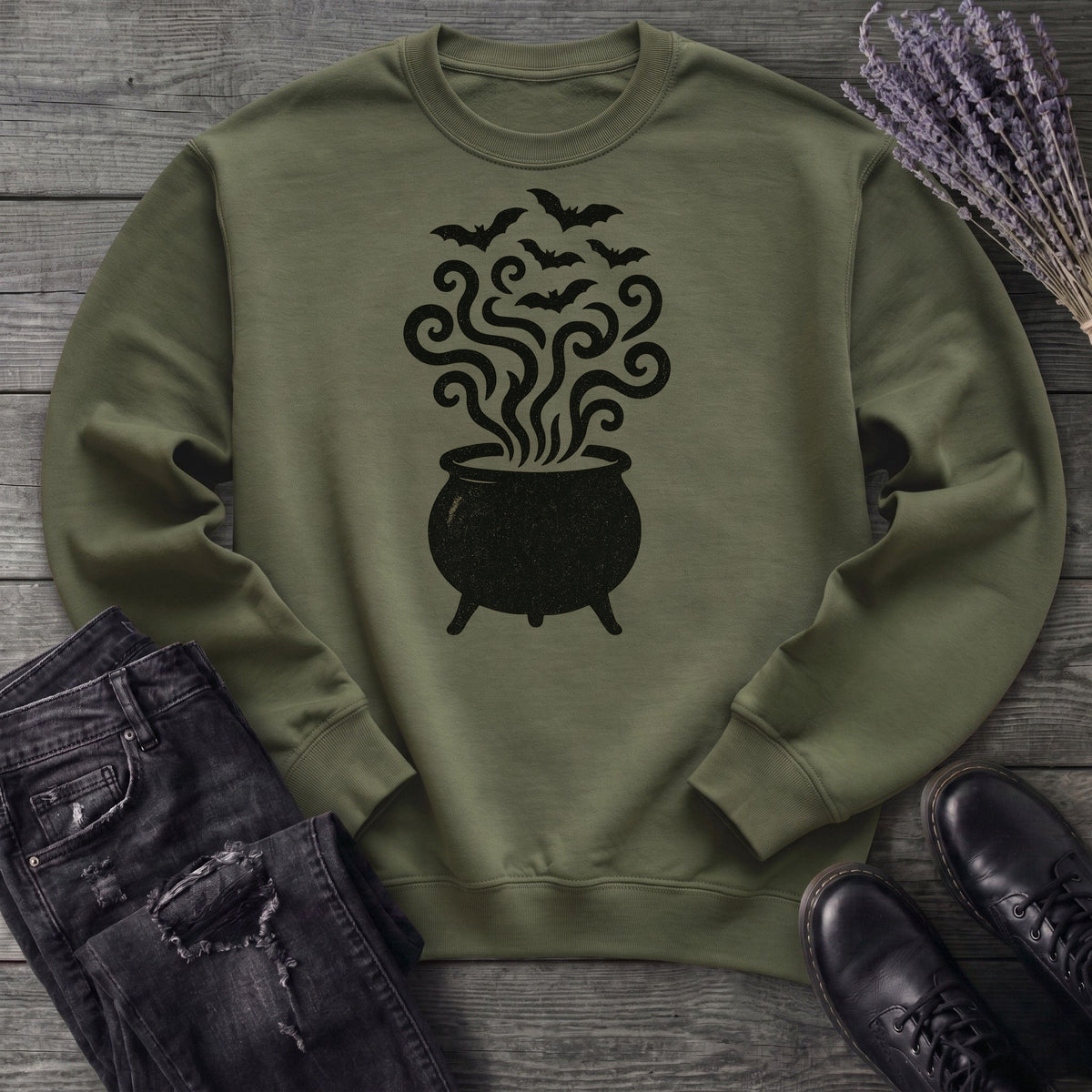 Bat Cauldron Sweatshirt