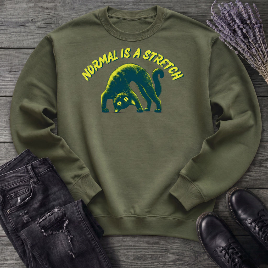 Normal Is A Stretch Sweatshirt