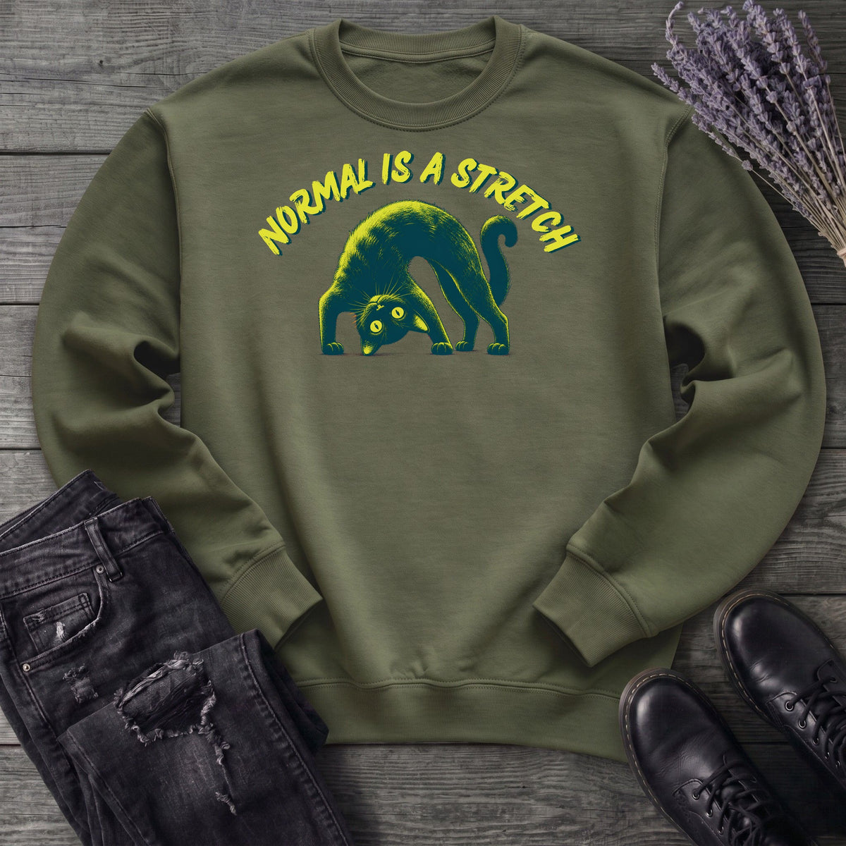 Normal Is A Stretch Sweatshirt