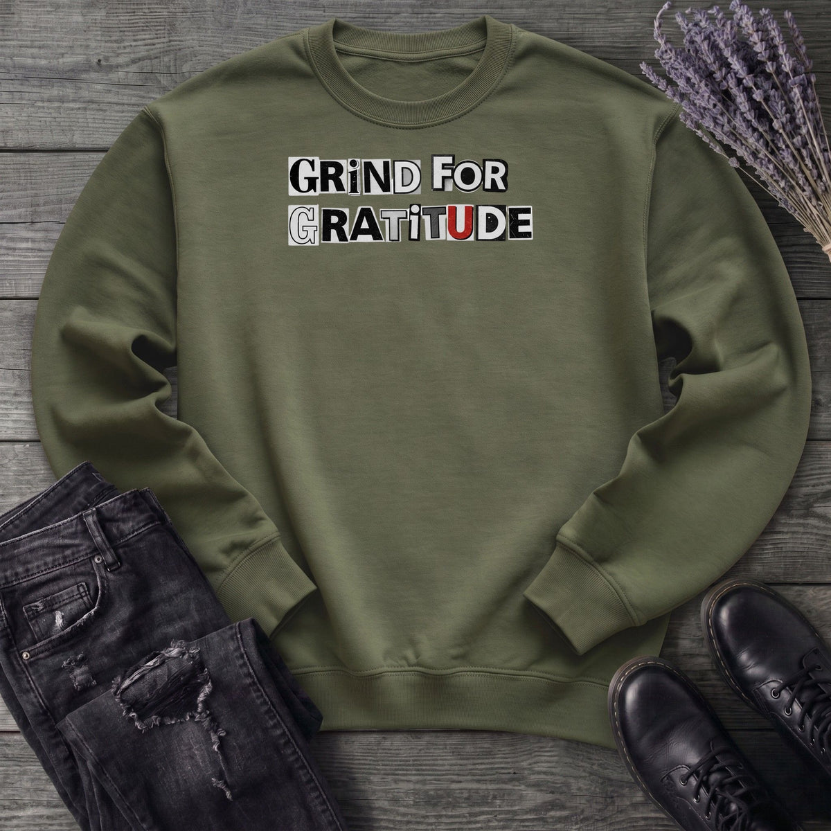 Grind For Gratitude Sweatshirt