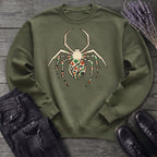 boho floral spider Sweatshirt
