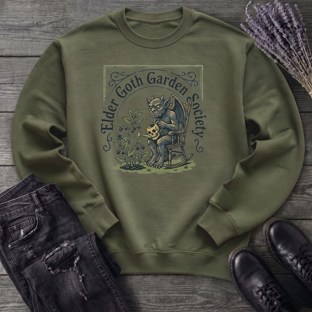 Elder Goth Garden Society Sweatshirt