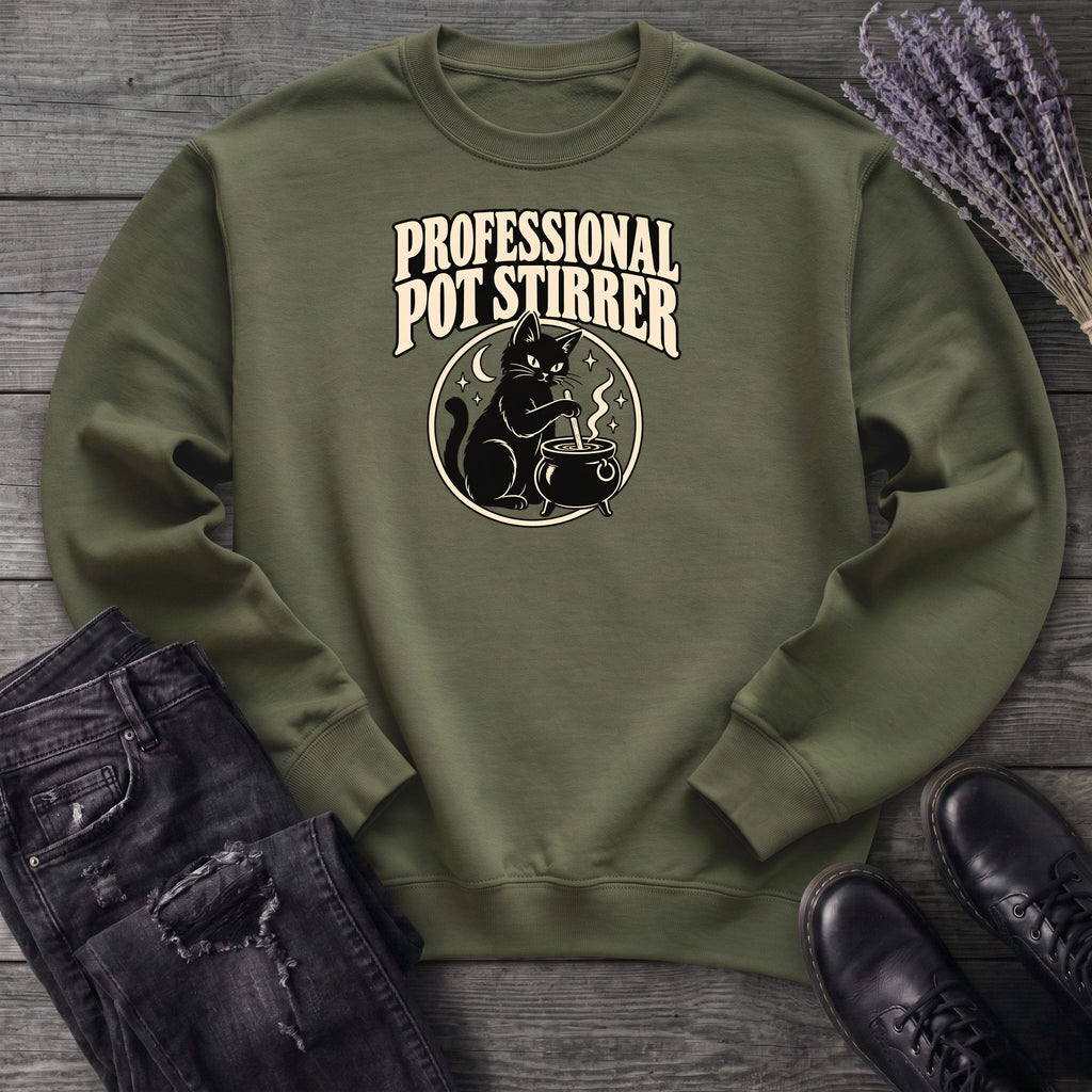 Professional Pot Stirrer Sweatshirt