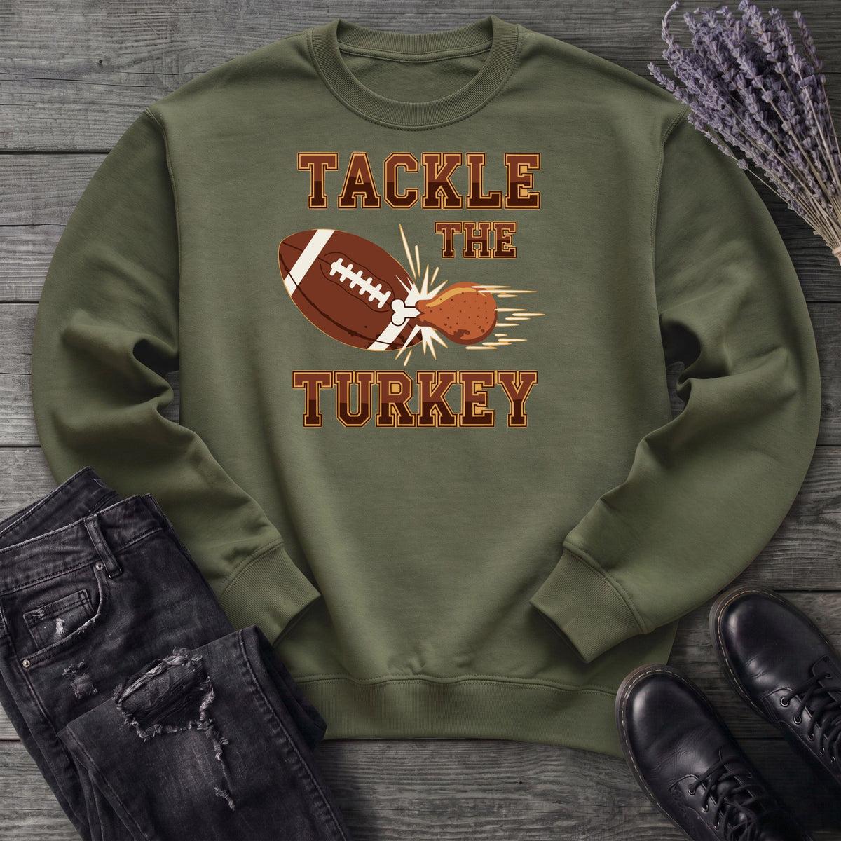 Tackle The Turkey Sweatshirt
