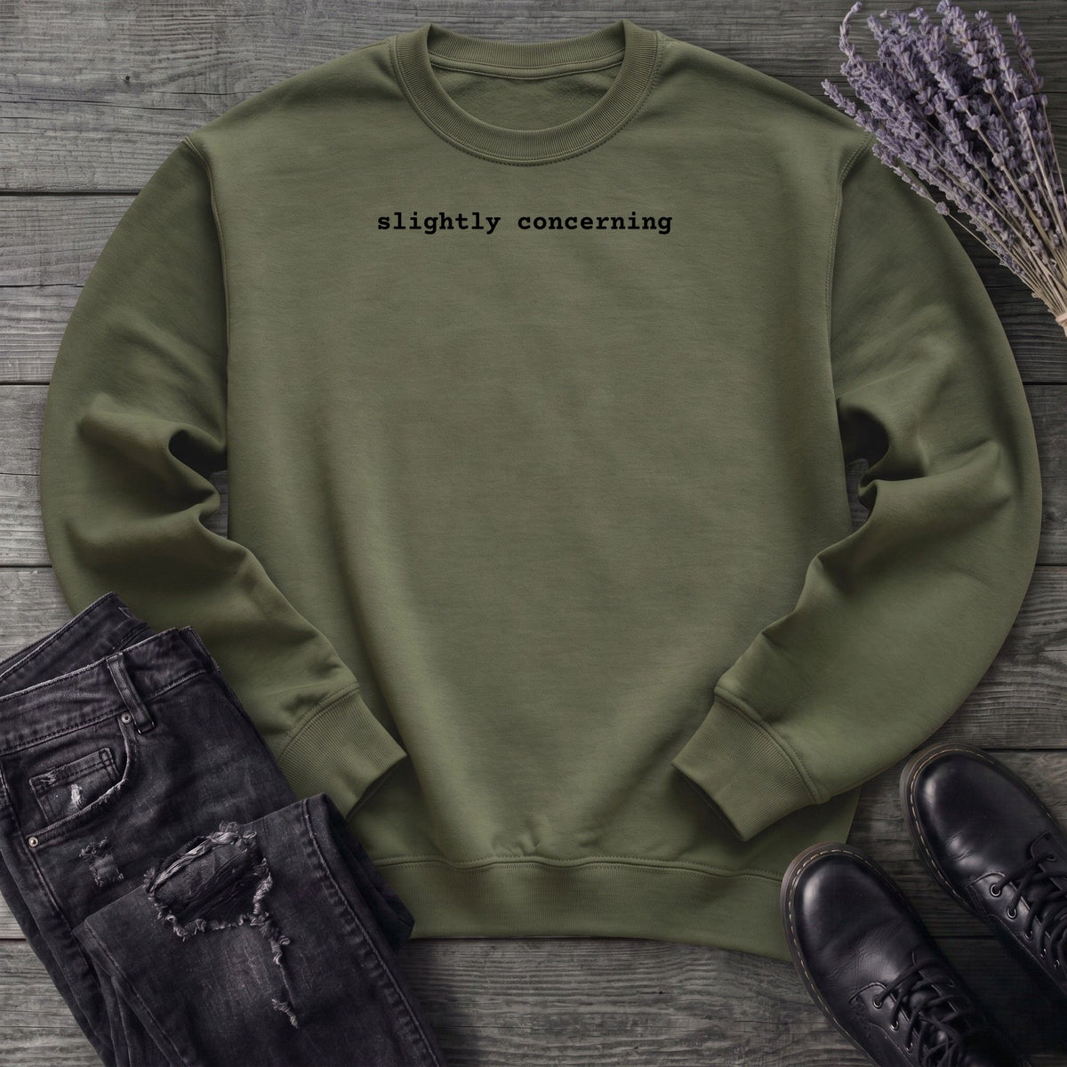 Slightly Concerning Sweatshirt