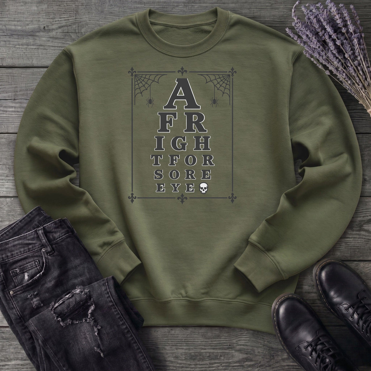 A Fright For Sore Eyes Sweatshirt