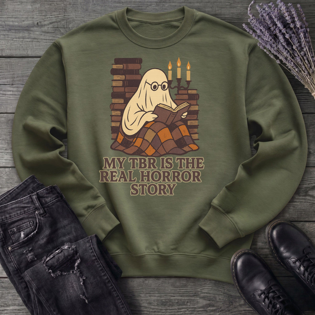 My Tbr Is The Real Horror Story Sweatshirt