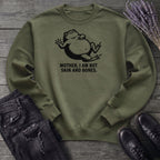 Mother I Am Skin And Bones Frog Sweatshirt