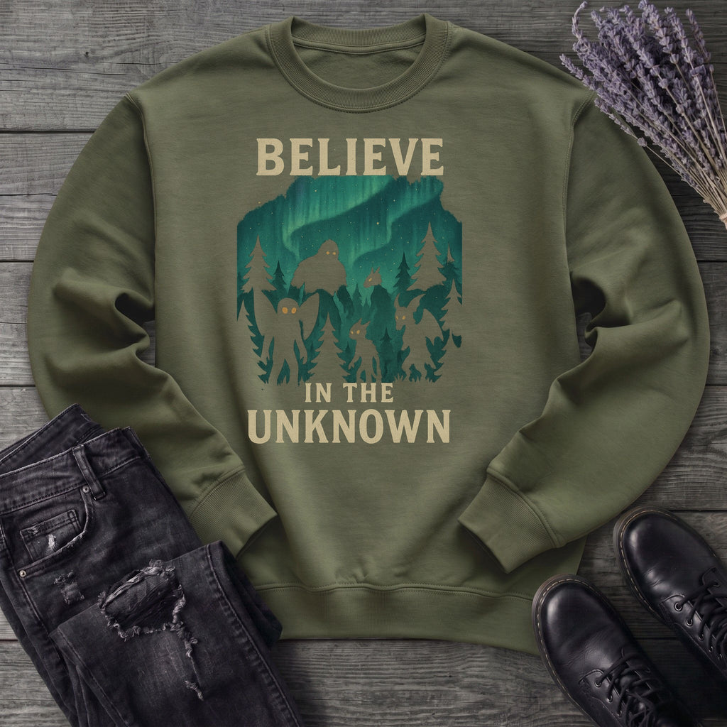 Believe In The Unknown Sweatshirt