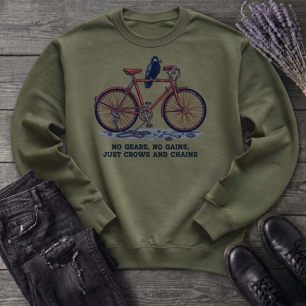 No Gears No Gains Sweatshirt