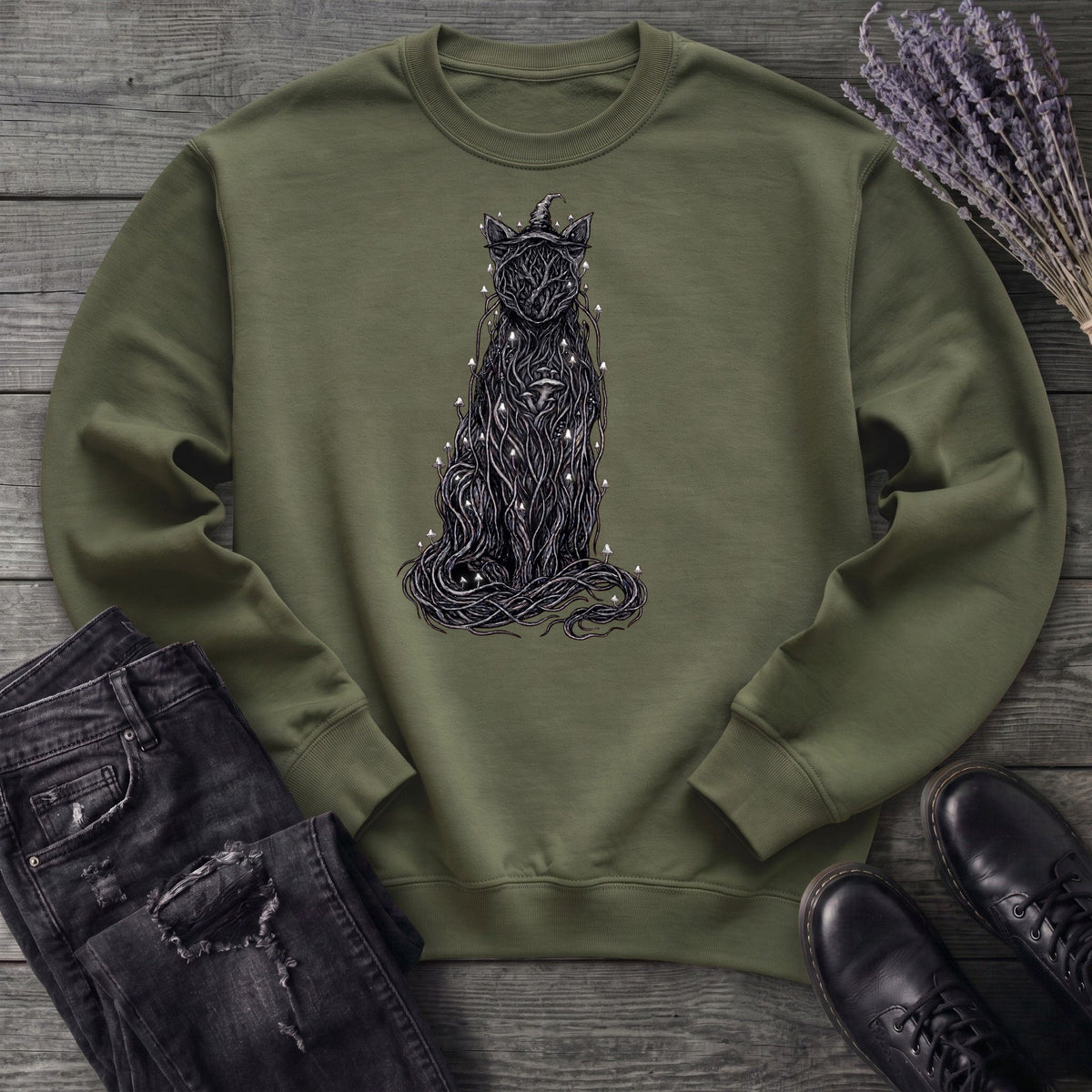 willow witch cat Sweatshirt