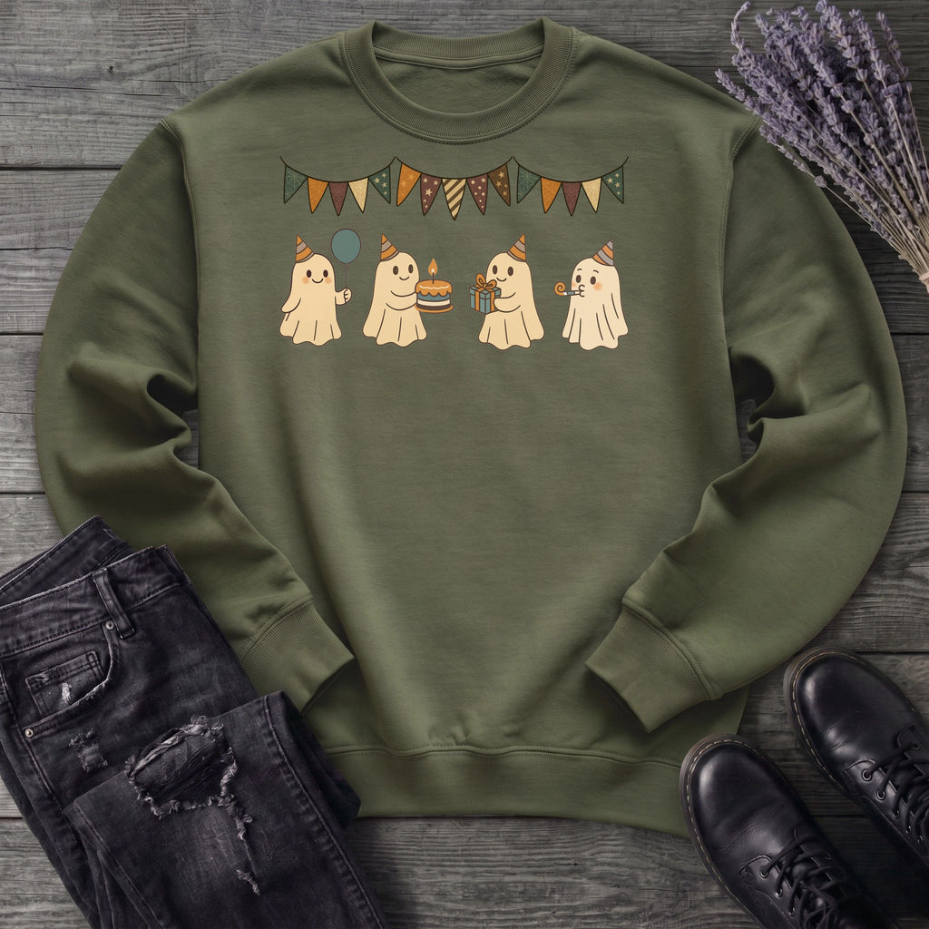 ghost birthday party Sweatshirt