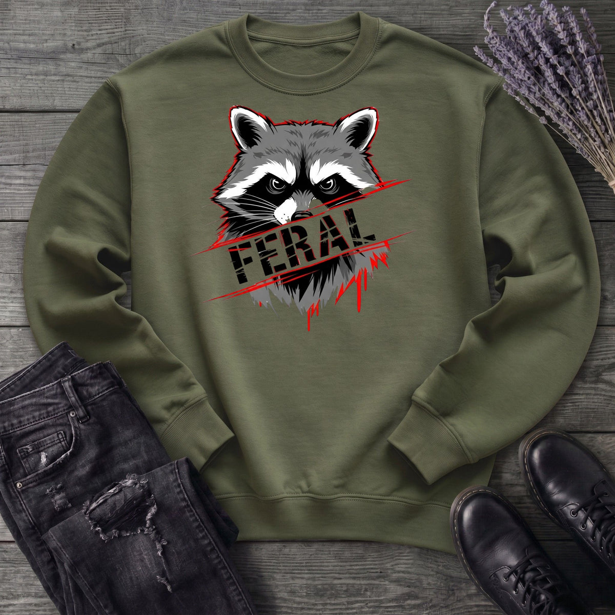 Feral Stencil Sweatshirt
