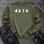 Four Ghost Thanksgiving Sweatshirt