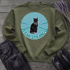 stay strange celestial cat Sweatshirt