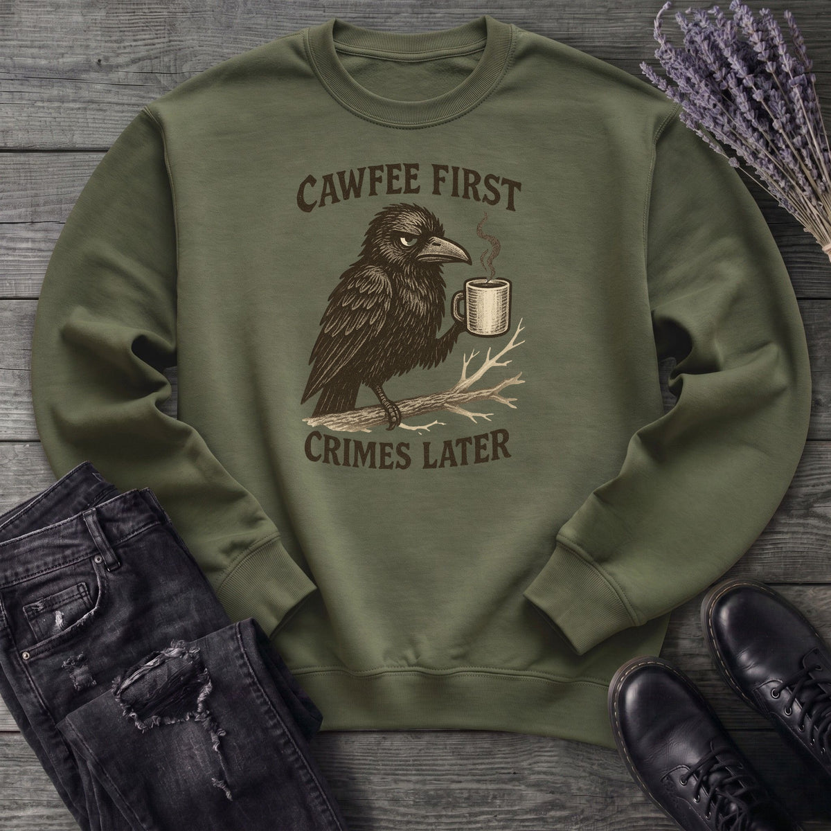 Cawfee First Sweatshirt