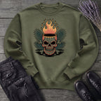 Tiki Skull Drink Sweatshirt
