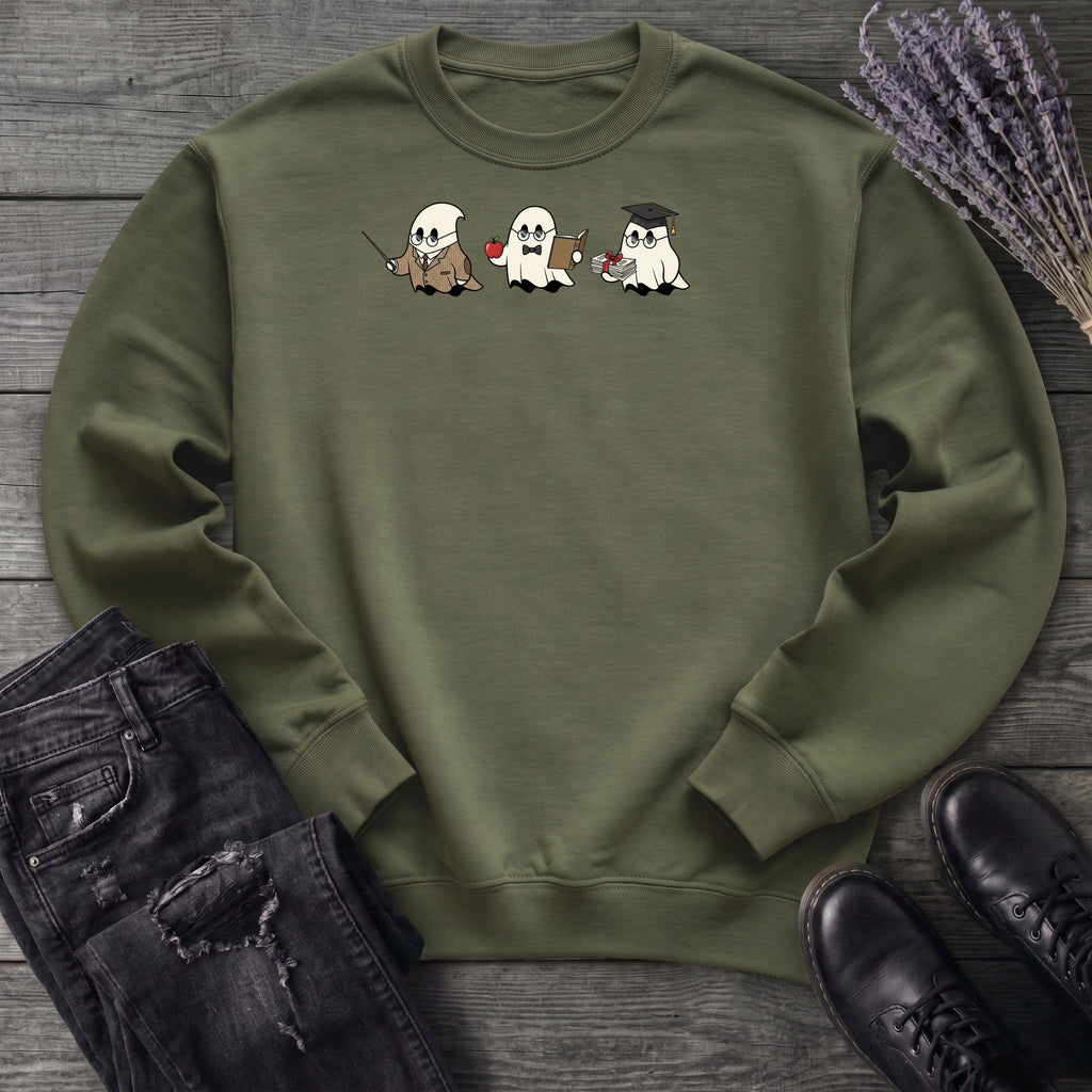 Professor Ghost Trio Sweatshirt